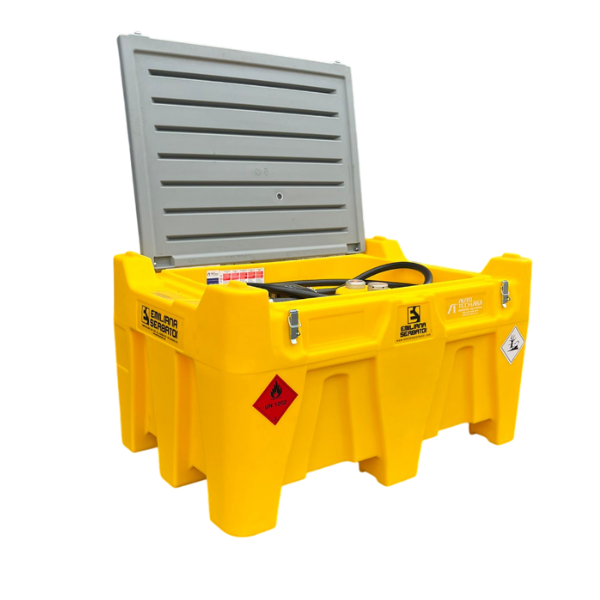 Zbiornik polietylenowy do transportu diesla ON 330L 12V A – Emiliana Serbatoi CTG330DF