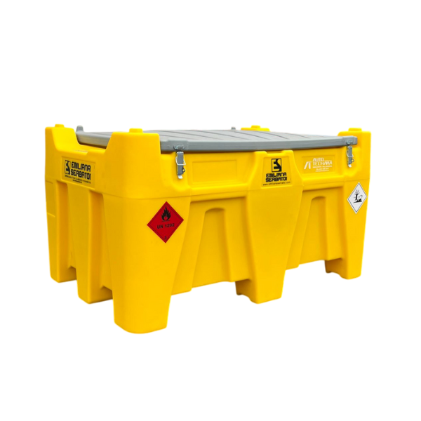 Zbiornik polietylenowy do transportu diesla ON 330L 12V A – Emiliana Serbatoi CTG330DF