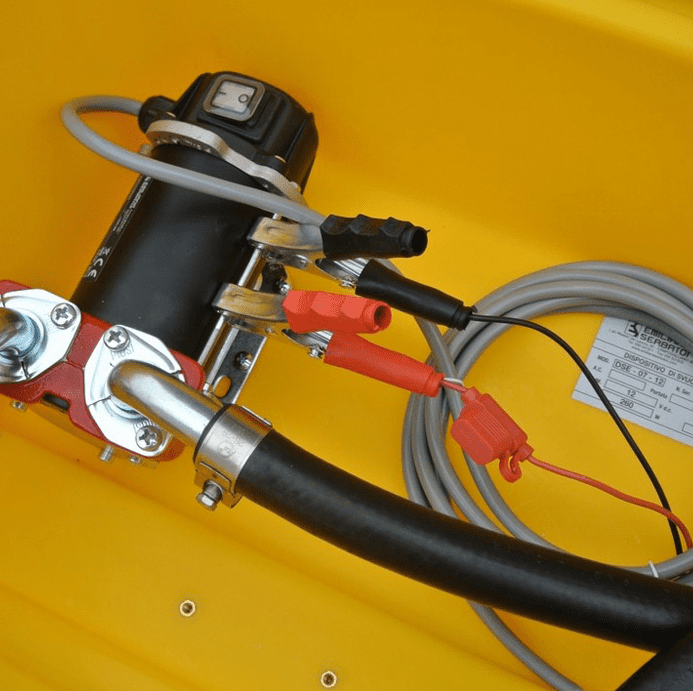 Zbiornik polietylenowy do transportu diesla ON 330L 230V A - Emiliana Serbatoi CTG330BC