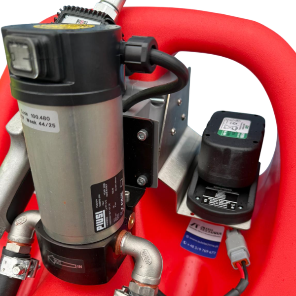 Zbiornik OIL 110L 12V - Emiliana Serbatoi EML110VK zbiornik na olej hydrauliczny z licznikiem