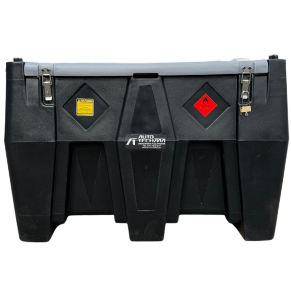 Zbiornik polietylenowy do transportu diesla ON/HVO100 440L 12V z licznikiem i filtrem  – Autotechma YDIES440L-15C