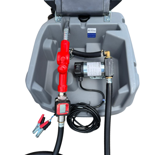 Zbiornik polietylenowy do transportu diesla ON/HVO100 100L 12V z licznikiem i filtrem - Autotechma YDIES100L-12C