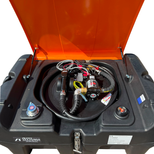 Zbiornik polietylenowy do transportu benzyny PB 330L 12V ATEX - CEMO KS MOBILE EASY 330